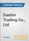 Daelim Trading Co., Ltd. Fundamental Company Report Including Financial, SWOT, Competitors and Industry Analysis - Product Thumbnail Image