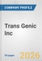 Trans Genic Inc. Fundamental Company Report Including Financial, SWOT, Competitors and Industry Analysis - Product Thumbnail Image