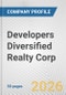Developers Diversified Realty Corp. Fundamental Company Report Including Financial, SWOT, Competitors and Industry Analysis - Product Thumbnail Image