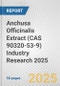 Anchusa Officinalis Extract (CAS 90320-53-9) Industry Research 2025: Global and Regional Market Trends 2019-2024 and Forecast to 2029 - Product Image