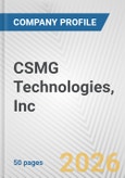 CSMG Technologies, Inc. Fundamental Company Report Including Financial, SWOT, Competitors and Industry Analysis- Product Image
