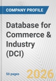 Database for Commerce & Industry (DCI) Fundamental Company Report Including Financial, SWOT, Competitors and Industry Analysis- Product Image