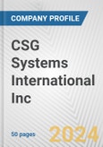 CSG Systems International Inc. Fundamental Company Report Including Financial, SWOT, Competitors and Industry Analysis- Product Image