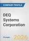 DEQ Systems Corporation Fundamental Company Report Including Financial, SWOT, Competitors and Industry Analysis - Product Thumbnail Image