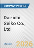 Dai-ichi Seiko Co., Ltd. Fundamental Company Report Including Financial, SWOT, Competitors and Industry Analysis- Product Image