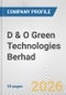 D & O Green Technologies Berhad. Fundamental Company Report Including Financial, SWOT, Competitors and Industry Analysis - Product Thumbnail Image