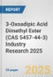 3-Oxoadipic Acid Dimethyl Ester (CAS 5457-44-3) Industry Research 2025: Global and Regional Market Trends 2019-2024 and Forecast to 2029 - Product Image