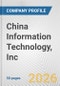 China Information Technology, Inc. Fundamental Company Report Including Financial, SWOT, Competitors and Industry Analysis - Product Thumbnail Image