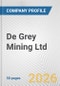 De Grey Mining Ltd. Fundamental Company Report Including Financial, SWOT, Competitors and Industry Analysis - Product Thumbnail Image
