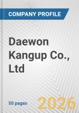 Daewon Kangup Co., Ltd. Fundamental Company Report Including Financial, SWOT, Competitors and Industry Analysis- Product Image
