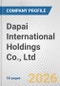 Dapai International Holdings Co., Ltd. Fundamental Company Report Including Financial, SWOT, Competitors and Industry Analysis - Product Thumbnail Image