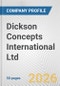 Dickson Concepts International Ltd. Fundamental Company Report Including Financial, SWOT, Competitors and Industry Analysis - Product Thumbnail Image