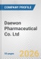 Daewon Pharmaceutical Co. Ltd. Fundamental Company Report Including Financial, SWOT, Competitors and Industry Analysis - Product Thumbnail Image