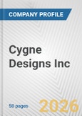Cygne Designs Inc. Fundamental Company Report Including Financial, SWOT, Competitors and Industry Analysis- Product Image