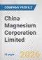 China Magnesium Corporation Limited Fundamental Company Report Including Financial, SWOT, Competitors and Industry Analysis - Product Thumbnail Image