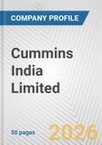 Cummins India Limited Fundamental Company Report Including Financial, SWOT, Competitors and Industry Analysis- Product Image