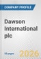 Dawson International plc Fundamental Company Report Including Financial, SWOT, Competitors and Industry Analysis - Product Thumbnail Image