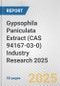 Gypsophila Paniculata Extract (CAS 94167-03-0) Industry Research 2025: Global and Regional Market Trends 2019-2024 and Forecast to 2029 - Product Thumbnail Image