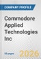 Commodore Applied Technologies Inc. Fundamental Company Report Including Financial, SWOT, Competitors and Industry Analysis - Product Thumbnail Image
