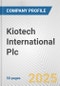 Kiotech International Plc Fundamental Company Report Including Financial, SWOT, Competitors and Industry Analysis - Product Image