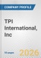 TPI International, Inc. Fundamental Company Report Including Financial, SWOT, Competitors and Industry Analysis - Product Thumbnail Image