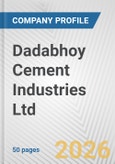 Dadabhoy Cement Industries Ltd. Fundamental Company Report Including Financial, SWOT, Competitors and Industry Analysis- Product Image