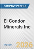 El Condor Minerals Inc. Fundamental Company Report Including Financial, SWOT, Competitors and Industry Analysis- Product Image