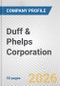 Duff & Phelps Corporation Fundamental Company Report Including Financial, SWOT, Competitors and Industry Analysis - Product Thumbnail Image