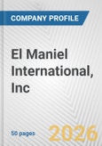 El Maniel International, Inc. Fundamental Company Report Including Financial, SWOT, Competitors and Industry Analysis- Product Image