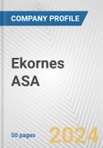 Ekornes ASA Fundamental Company Report Including Financial, SWOT, Competitors and Industry Analysis- Product Image