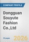 Dongguan Souyute Fashion Co.,Ltd Fundamental Company Report Including Financial, SWOT, Competitors and Industry Analysis - Product Thumbnail Image