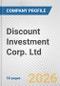 Discount Investment Corp. Ltd. Fundamental Company Report Including Financial, SWOT, Competitors and Industry Analysis - Product Thumbnail Image