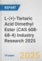 L-(+)-Tartaric Acid Dimethyl Ester (CAS 608-68-4) Industry Research 2025: Global and Regional Market Trends 2019-2024 and Forecast to 2029 - Product Thumbnail Image