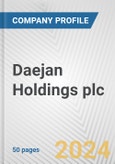 Daejan Holdings plc Fundamental Company Report Including Financial, SWOT, Competitors and Industry Analysis- Product Image