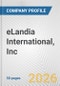 eLandia International, Inc. Fundamental Company Report Including Financial, SWOT, Competitors and Industry Analysis - Product Thumbnail Image