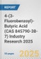 4-(3-Fluorobenzoyl)-Butyric Acid (CAS 845790-38-7) Industry Research 2025: Global and Regional Market Trends 2019-2024 and Forecast to 2029 - Product Thumbnail Image