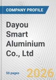 Dayou Smart Aluminium Co., Ltd. Fundamental Company Report Including Financial, SWOT, Competitors and Industry Analysis- Product Image