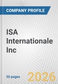 ISA Internationale Inc. Fundamental Company Report Including Financial, SWOT, Competitors and Industry Analysis- Product Image