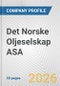Det Norske Oljeselskap ASA Fundamental Company Report Including Financial, SWOT, Competitors and Industry Analysis - Product Thumbnail Image