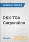 DKK-TOA Corporation Fundamental Company Report Including Financial, SWOT, Competitors and Industry Analysis - Product Thumbnail Image