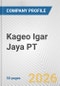 Kageo Igar Jaya PT Fundamental Company Report Including Financial, SWOT, Competitors and Industry Analysis - Product Thumbnail Image