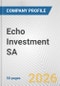 Echo Investment SA Fundamental Company Report Including Financial, SWOT, Competitors and Industry Analysis - Product Thumbnail Image