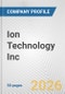 Ion Technology Inc. Fundamental Company Report Including Financial, SWOT, Competitors and Industry Analysis - Product Thumbnail Image