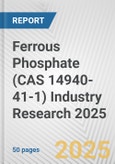 Ferrous Phosphate (CAS 14940-41-1) Industry Research 2025: Global and Regional Market Trends 2019-2024 and Forecast to 2029- Product Image