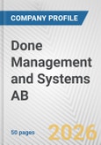 Done Management and Systems AB Fundamental Company Report Including Financial, SWOT, Competitors and Industry Analysis- Product Image