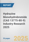 Hydrazine Monohydrobromide (CAS 13775-80-9) Industry Research 2025: Global and Regional Market Trends 2019-2024 and Forecast to 2029- Product Image