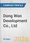 Dong Won Development Co., Ltd. Fundamental Company Report Including Financial, SWOT, Competitors and Industry Analysis - Product Thumbnail Image