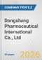 Dongsheng Pharmaceutical International Co., Ltd Fundamental Company Report Including Financial, SWOT, Competitors and Industry Analysis - Product Thumbnail Image