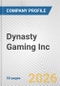 Dynasty Gaming Inc. Fundamental Company Report Including Financial, SWOT, Competitors and Industry Analysis - Product Thumbnail Image