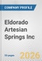 Eldorado Artesian Springs Inc. Fundamental Company Report Including Financial, SWOT, Competitors and Industry Analysis - Product Thumbnail Image